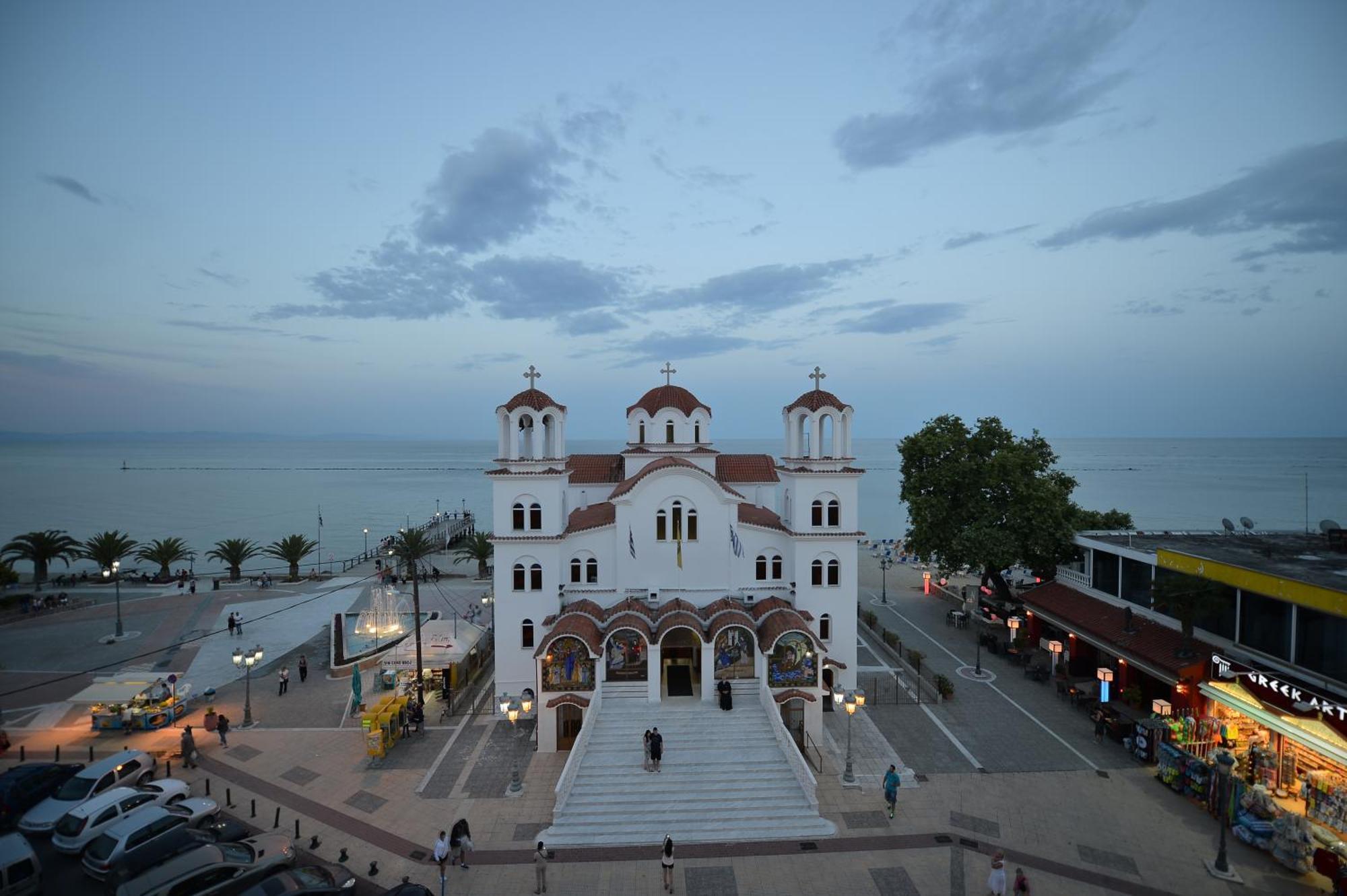 Central Hotel Paralia Katerinis Luaran gambar