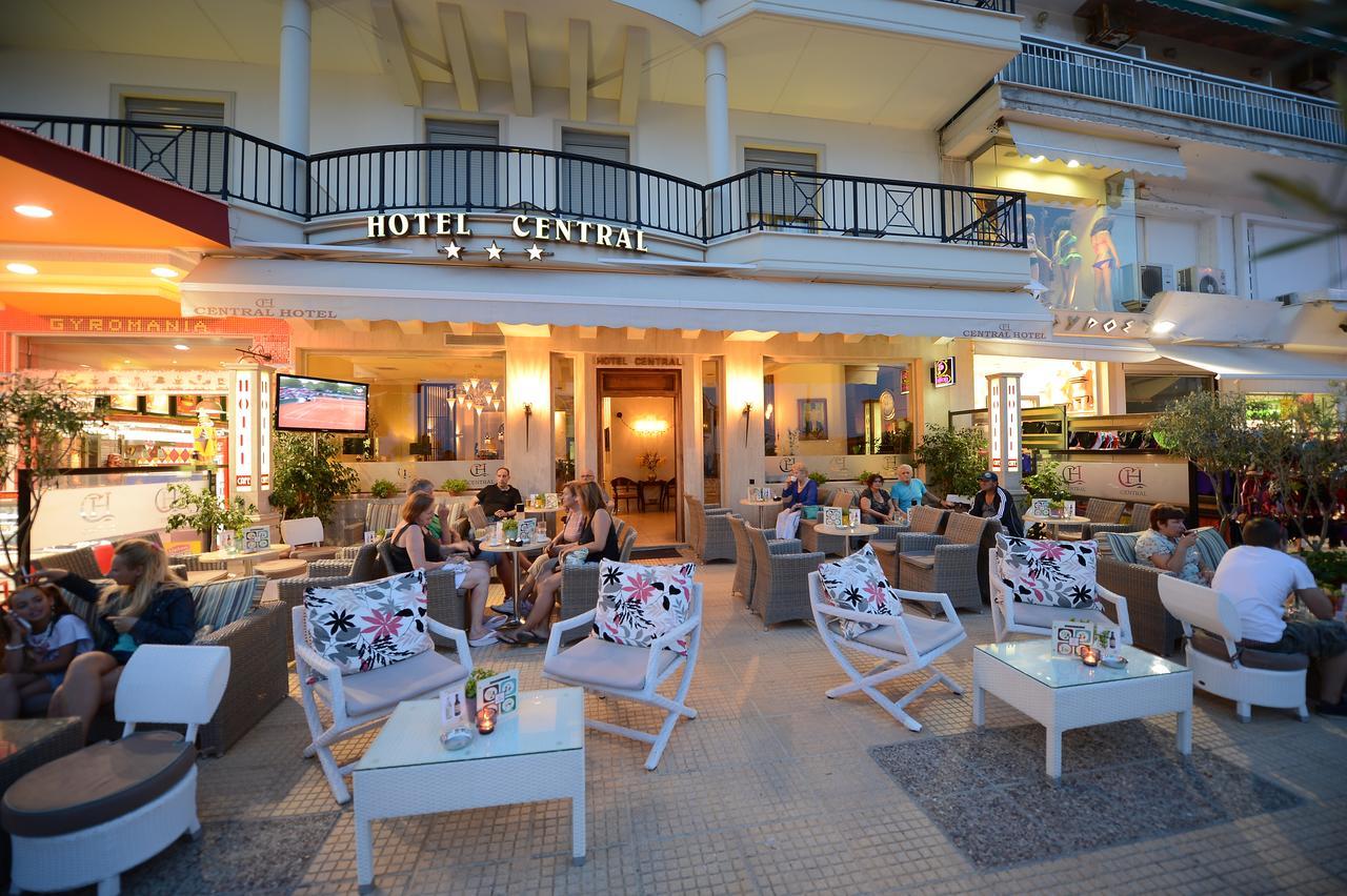 Central Hotel Paralia Katerinis Luaran gambar